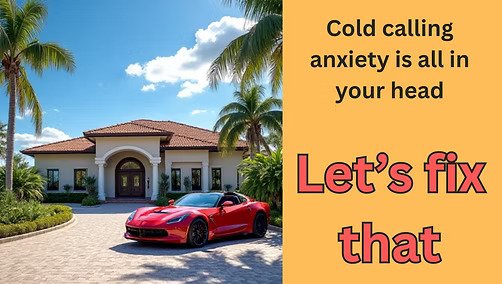 Cold calling hesitation can be changed with a practical method